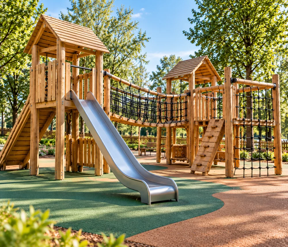 The play structures