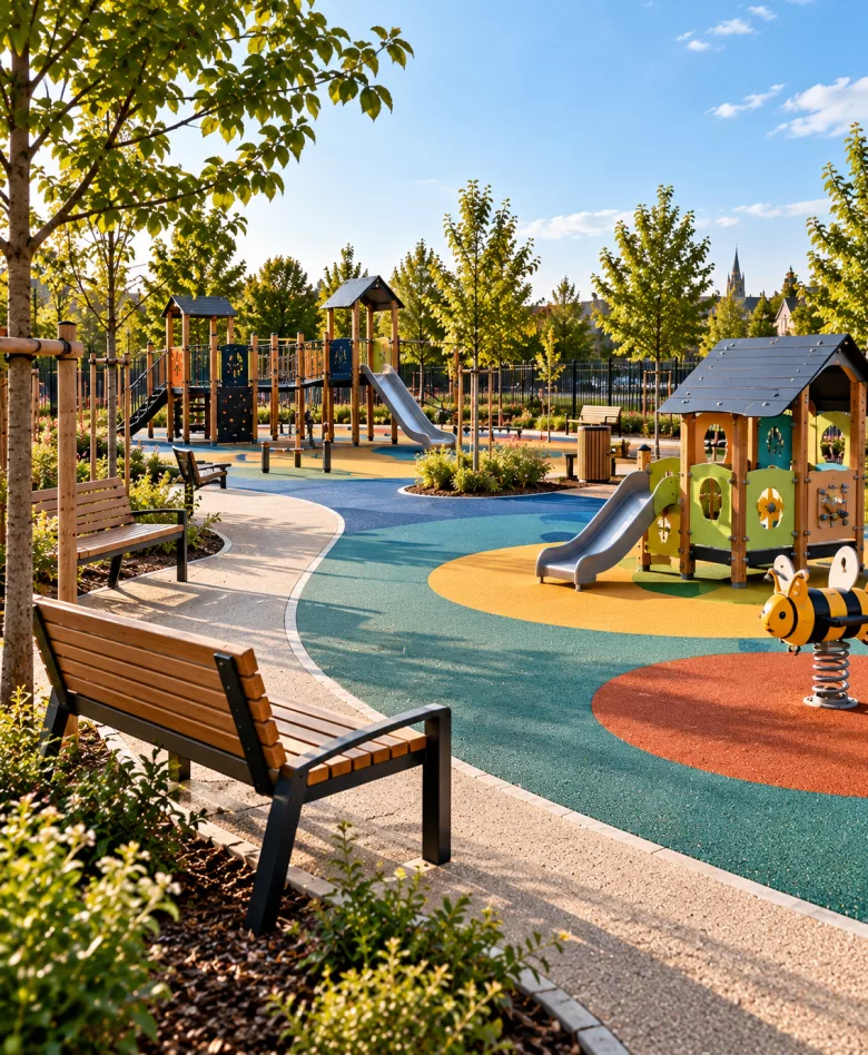 Saint-Quentin park playground - Beauvais