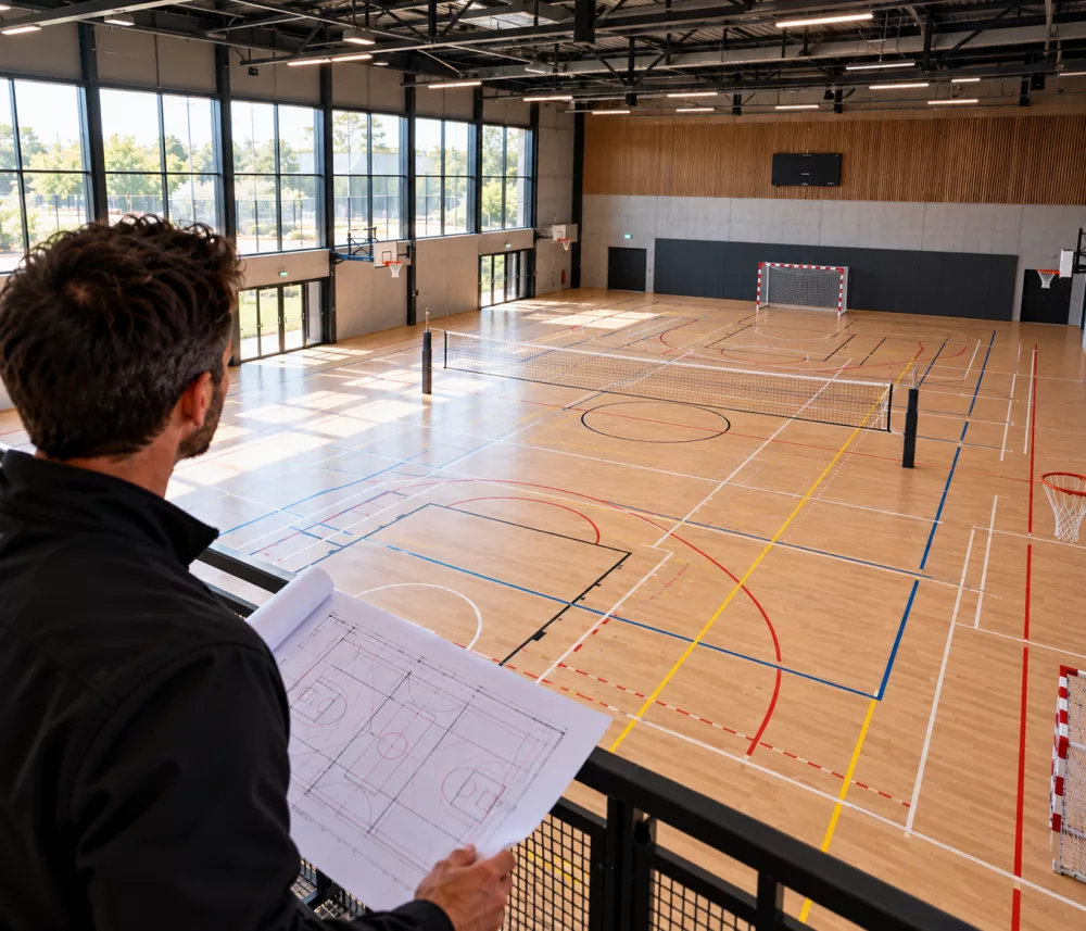 Multi-sport spaces