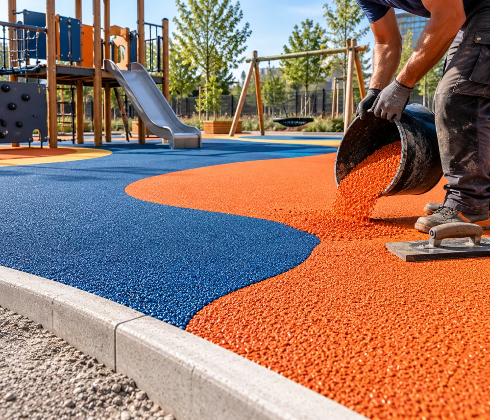 Safety surfacing